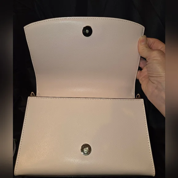 Kate Spade Chalk Pink Convertible Crossbody Bag with Dust Bag NWOT - Picture 6 of 8